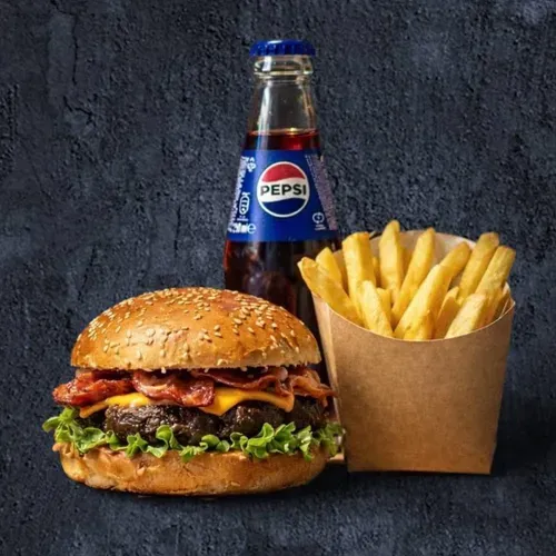Royal bacon double beef Combo