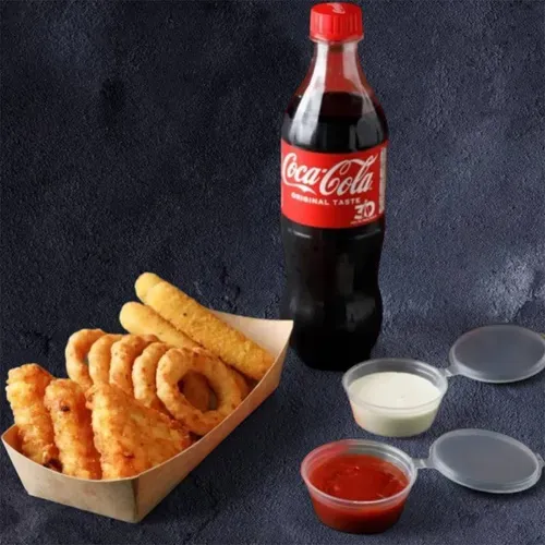 Crispy Box +coca cola