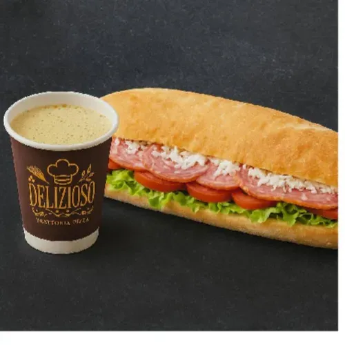 Panini + băutură caldă